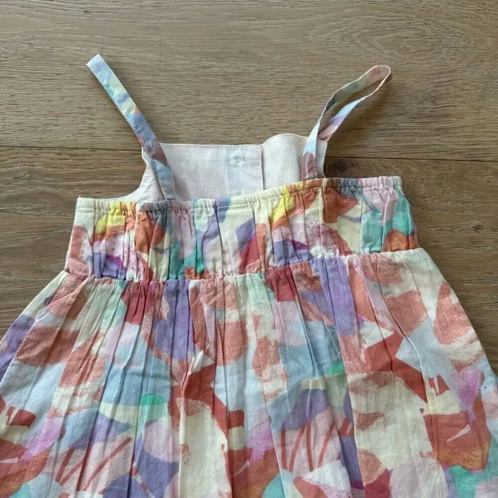 Baby Gap Sleeveless Top Print Lilac, Orange 5T